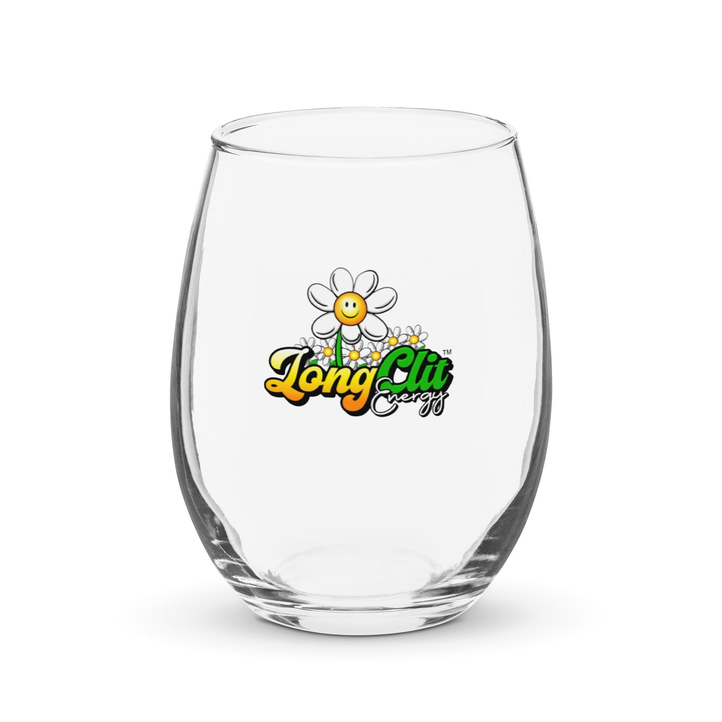 Stemless wine glass