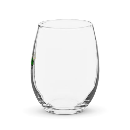 Stemless wine glass